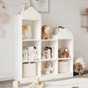 91x30x107cm,Kinderregal mit 7 Fächern,Burgdesign Produktbild-Vorschau 10