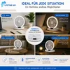 LIFETIME AIR Mini ventilátor USB, 1200 mAh batéria – stolný Náhľad obrázku produktu 7