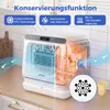 Mini zmywarka COSTWAY, zmywarka stołowa z 6 programami, Podgląd zdjęcia produktu 6