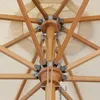 anndora Sonnenschirm - Natural - Sonnenschirm 4x4m eckig Produktbild-Vorschau 8