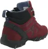 A single red hiking boot is shown from the side and back. Produktbild-Vorschau