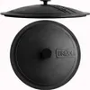 Ø28 cm Wok Bratpfanne aus Gusseisen mit zwei griffen + Produktbild-Vorschau 3