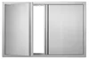 Puerta de acceso para parrilla VEVOR, 914 x 610 mm, doble Vista previa de la imagen del producto 1
