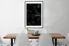 MuchoWow® MuchoWow® Gerahmtes Poster Panther - Blumen - Produktbild-Vorschau 4