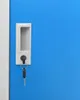 vidaXL Armadietto grigio chiaro e blu 90x45x92,5 cm in Anteprima dell’immagine prodotto 5