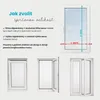 Estika Roleta bez vrtání - 80 x 220 cm - Stříbrná - Snadná Náhled obrázku produktu 7