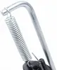 A close-up shot of a metal spring attached to a metal lever and a black bolt. Voir les images du produit