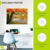 ARTland Poster Herbsttag an einem ruhigen See Größe: 40x30 Produktbild-Vorschau 3