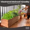 IvoQ Drevený kvetináč – 120x40x32 cm – Masívne drevo – Náhľad obrázku produktu 6