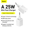Baseus Super Si Quick Charger 1C 25W con cavo Usb-C a Usb-C Anteprima dell’immagine prodotto 28