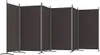 A room divider made of fabric panels. Produktbild-Vorschau