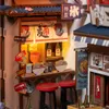 Sakura Wine Alley Book Nook – DIY Miniaturhaus Bausatz, Produktbild-Vorschau 3