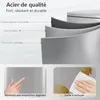 Vidacharmy poubelle en inox avec pédale et filtre Voir les images du produit 6