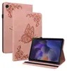 Pro Samsung Galaxy Tab A8 10.5 2021 Rose Gold Art Kožené Náhled obrázku produktu 1