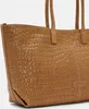 Liebeskind Berlin Shopper Chelsea Kroko L Cognac Produktbild-Vorschau 3