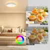 ZMH lampada da soffitto LED camera da letto - Ø27cm camera Anteprima dell’immagine prodotto 9