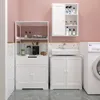 Mondeer Armoire haute de salle de bain avec tiroir 60 x 30 Voir les images du produit 17