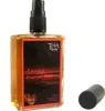 A bottle of perfume with its cap next to it, on a white background. Produktbild-Vorschau