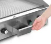 Klarstein elektrický gril z nerezavějící oceli, nepřilnavá Náhled obrázku produktu 4