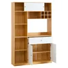 Merax Armoire de cuisine Buffet de cuisine, avec tiroir Voir les images du produit 10