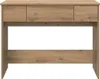 vidaXL Make-up tafel, Artisan eikenhout, 100 x 45 x 76 cm Productafbeelding-voorbeeld 6