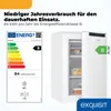 Exquisit Gefrierschrank GS81-040B weiß | 87 l Nutzinhalt | Produktbild-Vorschau 2