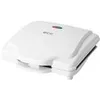 A white waffle maker shown from a diagonal angle against a white background. Podgląd zdjęcia produktu