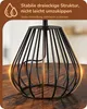 EDISHINE Tischlampe Wohzimmer, Boho Tischlampe mit Produktbild-Vorschau 3