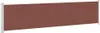 vidaXL Tenda laterale estensibile 140x600 cm Marrone Anteprima dell’immagine prodotto 1