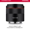 Samyang AF - Objectif - 45 mm - f/1.8 FE - Sony E-mount Voir les images du produit 12