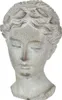 Clayre & Eef Busto 12x11x17 cm Pietra grigia Anteprima dell’immagine prodotto 1