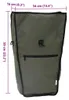vidaXL Fahrradtasche Oliv 34 x 16 x 59 cm Polyester Produktbild-Vorschau 7
