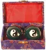 Qi Gong Kugel Yin Yang blau 35mm Produktbild-Vorschau 2