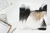 MuchoWow® Mauspad Mousepad Gold - Abstrakt - Design 30x30 Produktbild-Vorschau 5