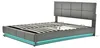 Polsterbett mit LED und hydraulischem Stauraum 160x200 cm Produktbild-Vorschau 14