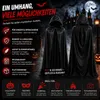 Upírsky halloweenský kostým - čierny prevlek pre deti a Náhľad obrázku produktu 4