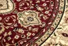 Teppich ROYAL ADR Kreis modell 521 rotwein rot rund 200 cm Produktbild-Vorschau 5
