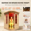 Infrarotkabine - Infrarotsauna Wärmekabine - Saunakabine Produktbild-Vorschau 3