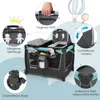 COSTWAY 5 in 1 Beistellbett Baby, Reisebett mit Stubenwagen Produktbild-Vorschau 9