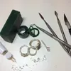 MMOBIEL 12 Stück Edelstahl Wachsschnitzerei Set Produktbild-Vorschau 4