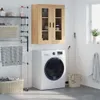 The Living Store Wandschrank Sonoma-Eiche 69,5x34x90 cm Produktbild-Vorschau 1