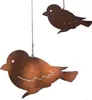 Rostikal Set de 2 rouilles Oiseau 7 cm et 10 cm Décoration Voir les images du produit 1