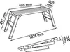 VIGOR Sicherheits-Laufbühne, Aluminium, (LxBxH) 950 x 300 x Produktbild-Vorschau 2