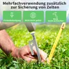 8× zemné kotvy, 30 cm zemné kolíky, s taškou na uloženie, Náhľad obrázku produktu 4