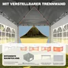Arvioo Pavillon 3x3m mit Seitenteilen, Faltpavillon Produktbild-Vorschau 6
