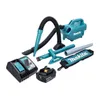 Makita DCL 184 RF1 Akku Staubsauger 18 V 54 mbar 0,5 l + 1x Produktbild-Vorschau 2