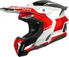 Airoh Twist 3 Fancy Motocross Helm, weiß/schwarz/rot, M Produktbild-Vorschau 1