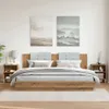 vidaXL Noční stolky 2 ks. Artisan dub 40x30x50 cm materiál Náhled obrázku produktu 3