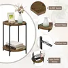 WOLTU Couchtisch rund, Abnehmbarer Tischplatte, aus MDF Produktbild-Vorschau 5