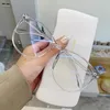 Módní, lehké, průhledné brýle s filtrem modrého světla pro Náhled obrázku produktu 2
